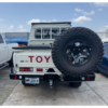 REAR BAR TOYOTA LAND CRUISER 79 SERIES WITH SINGLE WHEEL CARRIER AND DUAL JERRY CAN HOLDER - BW80-4143