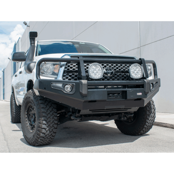 BULL BAR CLASSIC BLACK DELUXE FOR TOYOTA TUNDRA 2007 - 2021 - BU59-5558 - Imagen 2